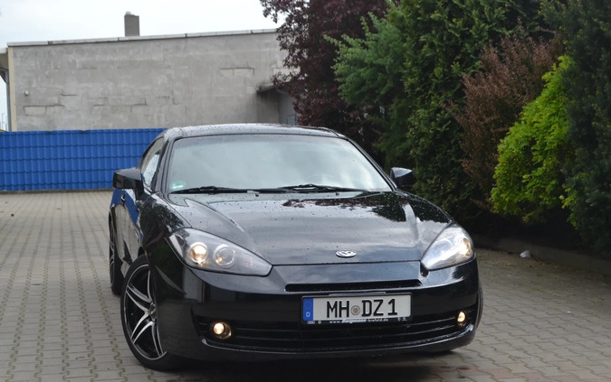 Hyundai Coupe cena 24400 przebieg: 190000, rok produkcji 2008 z Prochowice małe 211